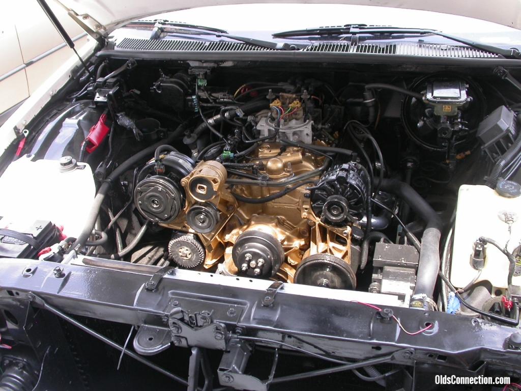 Modified 355ci engine