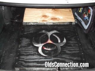 95 Olds Cutlass Ciera - Layout with temp shelf