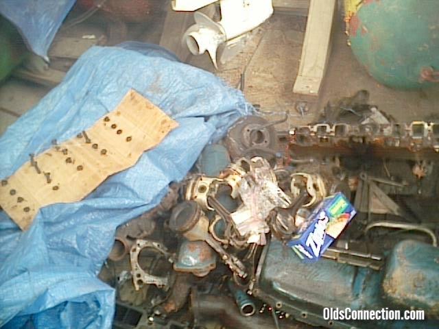 Congomeration of parts from gutted 455