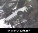 car on lift