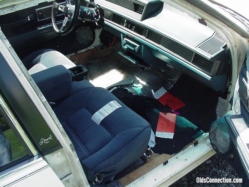 front seat