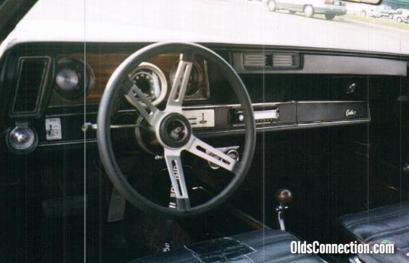 View of the dash