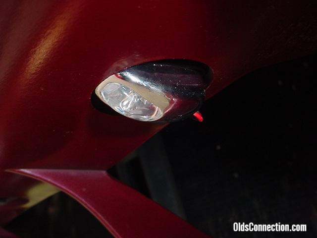 close up of wiper led's