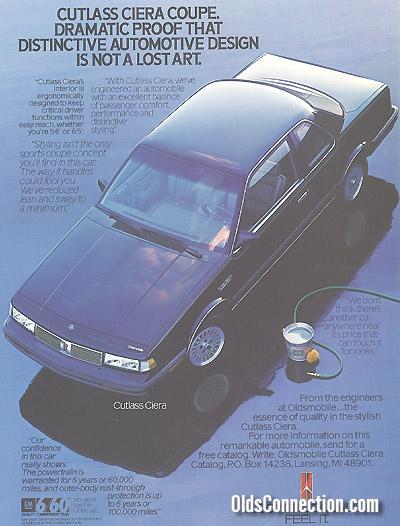 ad for 88Ciera