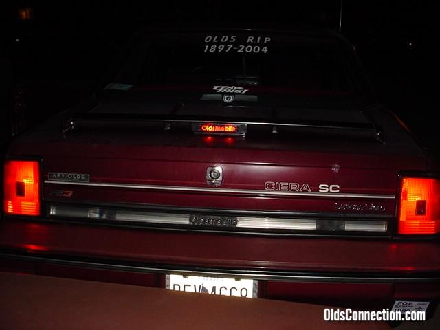 3rd brake light black out