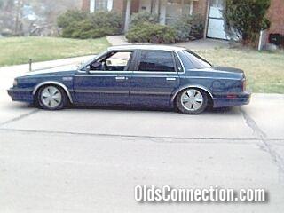 Both bumpers full car shot