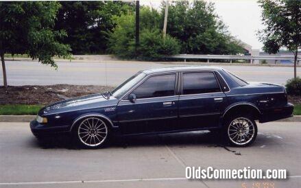 Front slammed side view