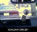 Fuzzy Rear View Mirror and Scented Dice