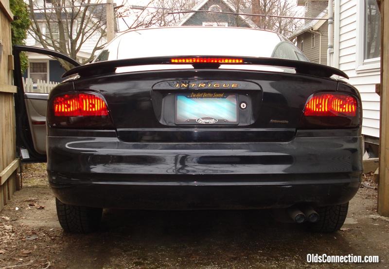 brake lights on
