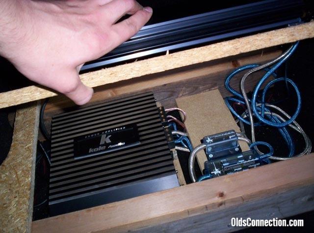 Amplifier Rack Open