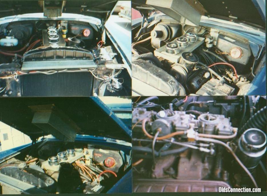 1ST EVER RAM AIR HOOD ON 54 OLDS...