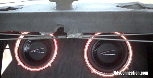 my new subs wit my neon rings